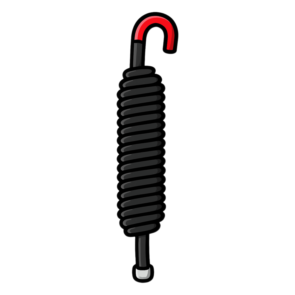 Resorte ROJO para Barreras Vehiculares Hikvision DS-TMG520