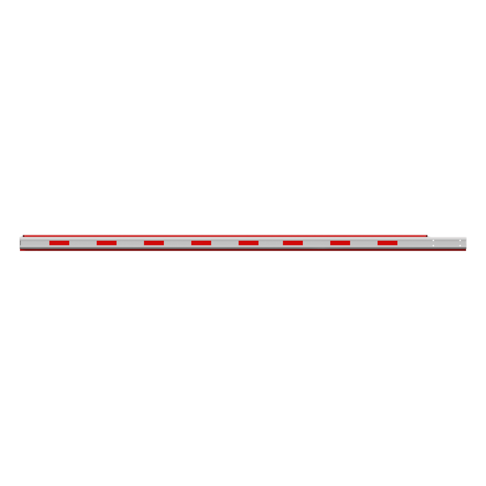 Brazo Recto 4 m rojo