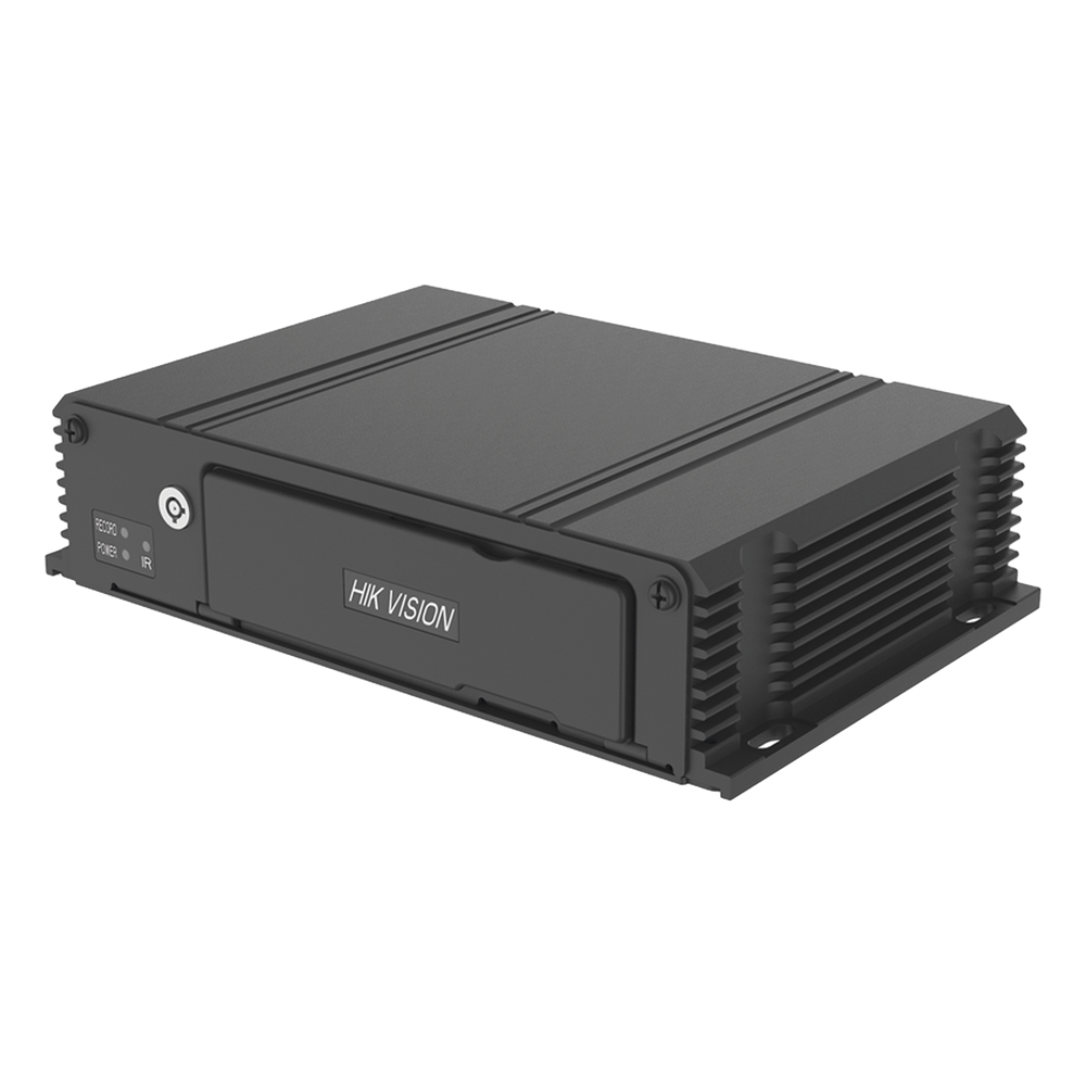 [AE-MD5043-SD/I/GLF/WI58] DVR Móvil 2 Megapixel (1080p) / 4 Canales TURBOHD / IA Integrada / 4G + WiFi + GPS / Dual SD 512 GB / Alarmas I / O