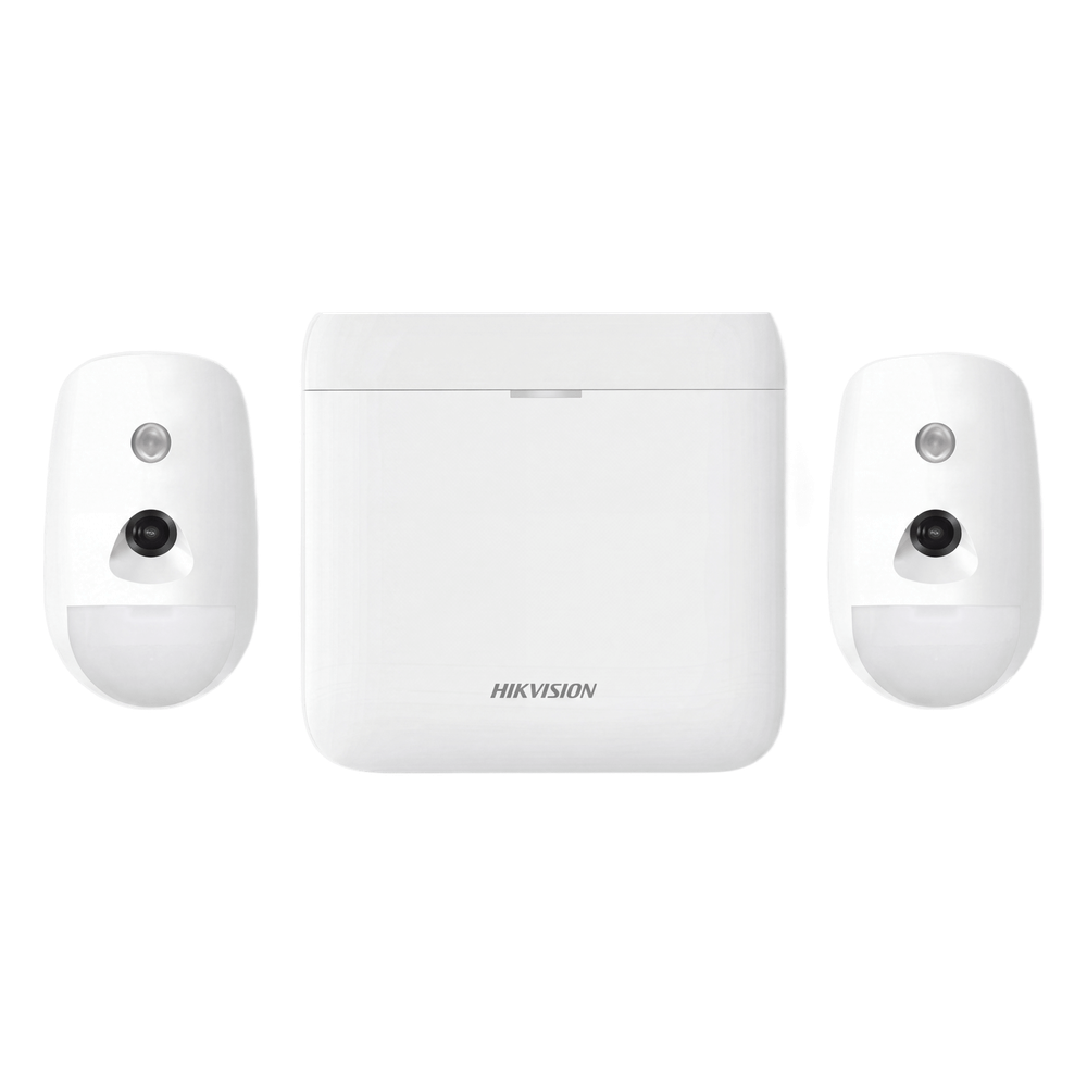 [AX-PRO-KIT-PIR-CAM] (AX PRO) KIT de Alarma AX PRO / Incluye: 1 Hub con Batería de Respaldo / 2 Detectores de Movimiento con Cámara (PIRCAM) / Compatible con Hik-Connect P2P