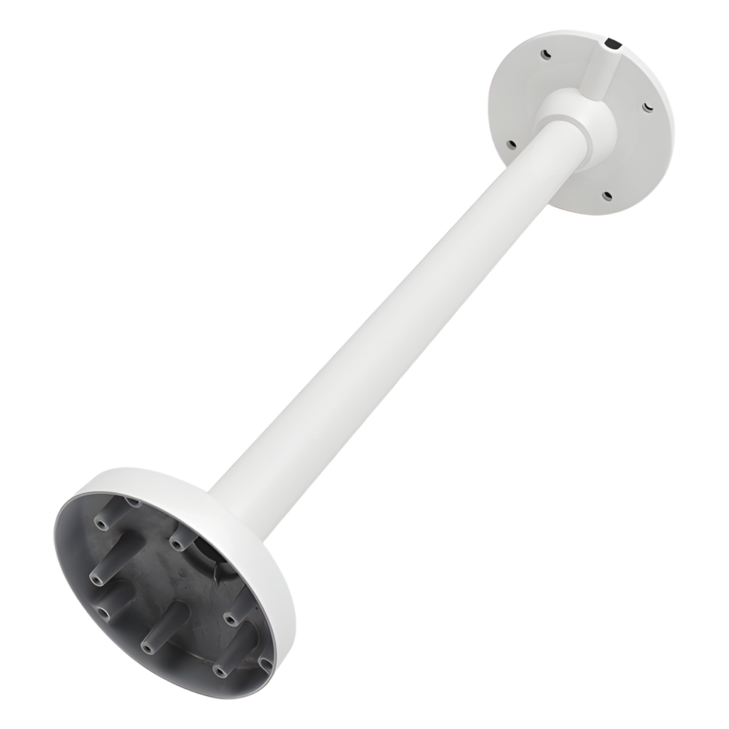 montaje de Techo con Tubo para Domos HIKVISION