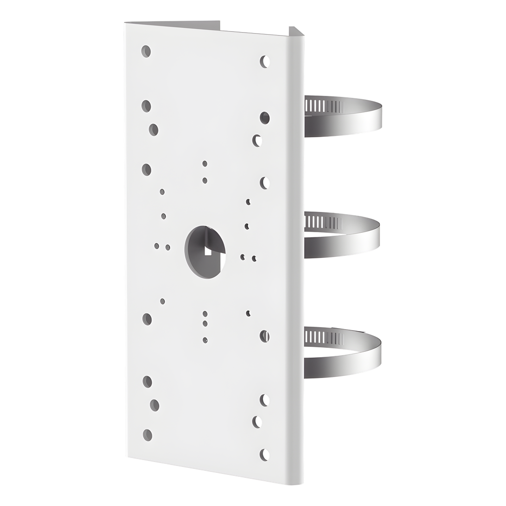 montaje para Poste / Compatible con PTZ HIKVISION / Acero Inoxidable
