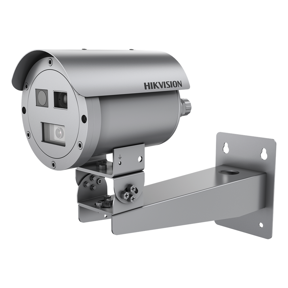 [DS-2TD2568T-15/G0/T1Y] Bala IP Térmica Dual / térmico 7 mm (256 X 192) + Óptico 4 mm (4 MP) / Termométrica / Detección de Temperatura / IP68 / 30 mts IR / Antiexplosión / Anticorrosión