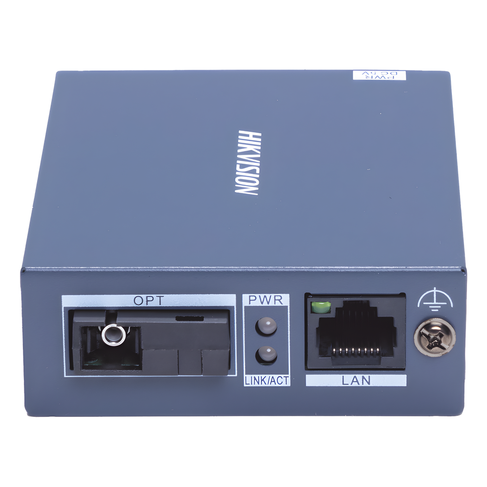 Convertidor de medios UTP / FIBRA ÓPTICA (RX) / 1000 Mbps / Monomodo / Hasta 3 KM / CONECTOR SC