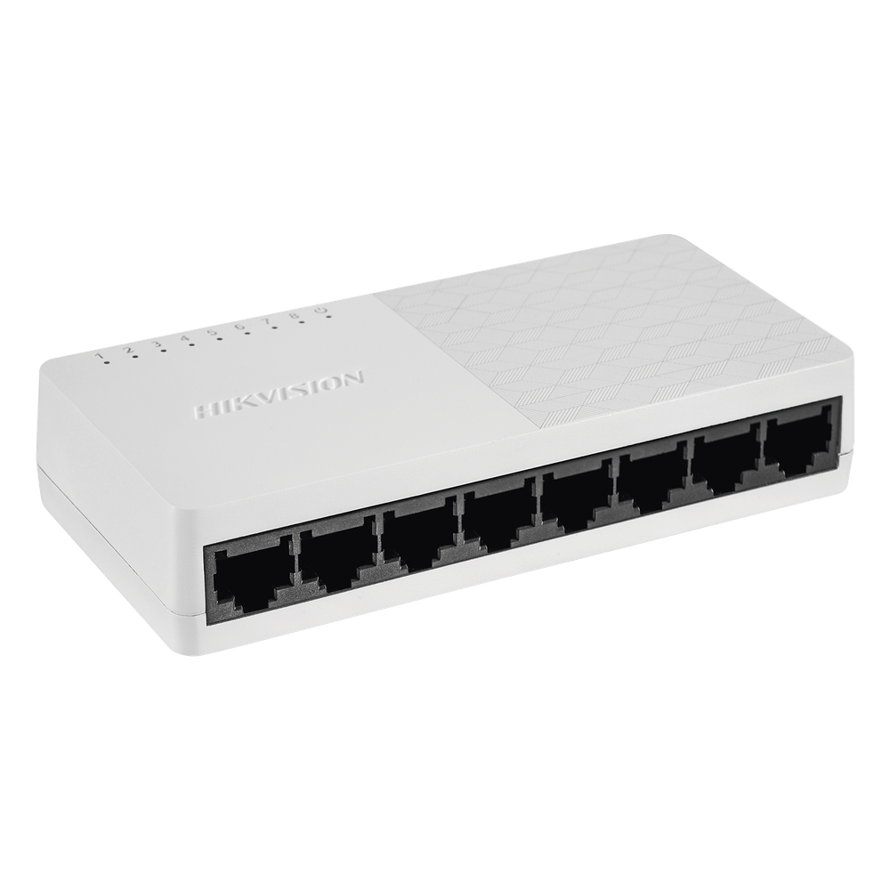 Switch no administrable 8 puertos, 10/100 Mbps