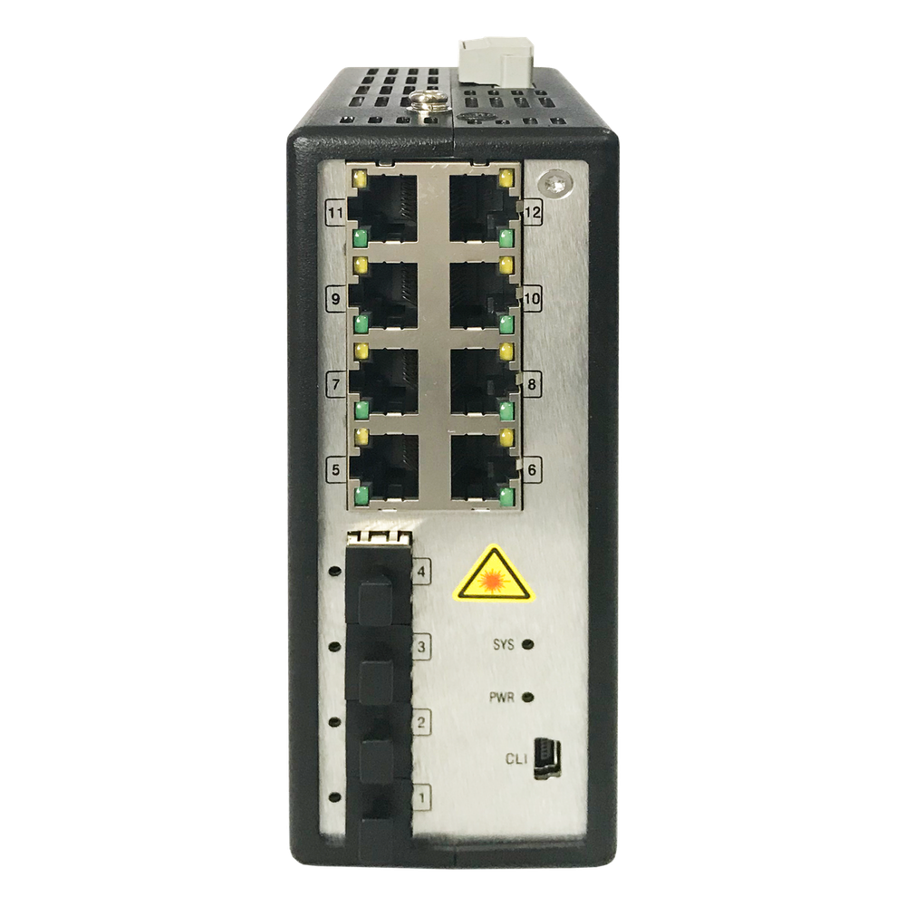Switch administrable 8 puertos, PoE+, Gigabit, 4 puertos SFP, 30 W