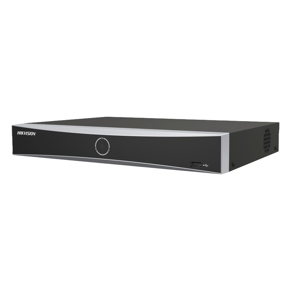 Nvr 8 canales, 8 puertos PoE+, 12 MP, AcuSearch, AcuSense