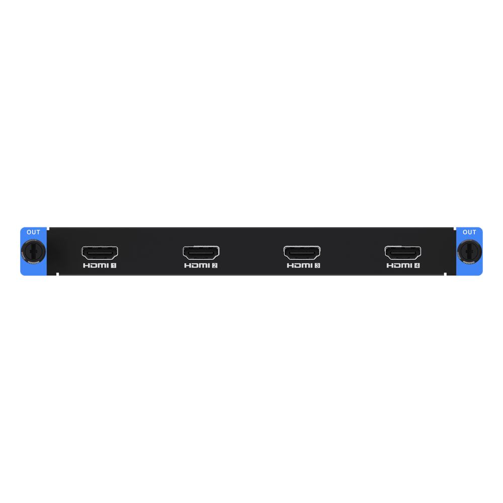 [DS-C66S-04HO] Tarjeta de Salida HDMI 4 Canales / 4K por Puerto / HDMI 1.4 / Audio HDMI / 2.6 MP por Puerto / Compatible Serie C66S
