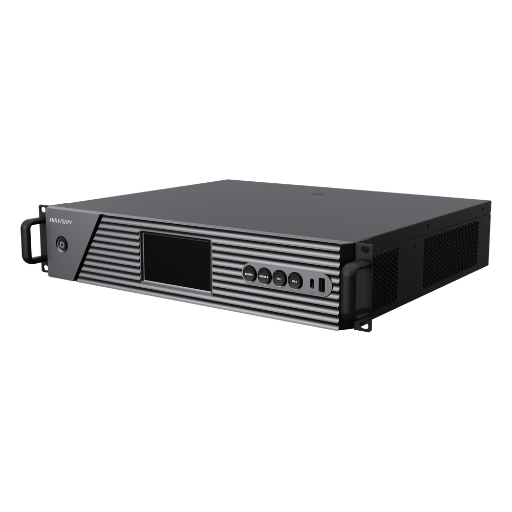[DS-C66S-S6] Chassis Controlador de Video Wall / 6 Slots / 2U Rack / 4K Ultra HD / Hot-Swappable / Touch LCD 4.5" / Genlock Sync / 8 Videowalls / 128 Escenas