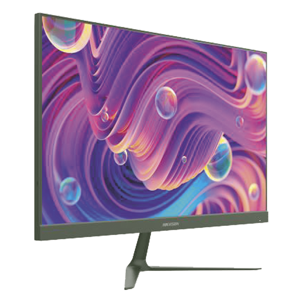 [DS-D5024F2-BV2] Monitor LED Full HD (1080p) de 23.8" / Ideal para CCTV, Oficina y Hogar / Entrada HDMI-VGA / montaje VESA ( 75 X 75) / Uso 16 / 7 / Backlight E-LED / Ultra Delgado