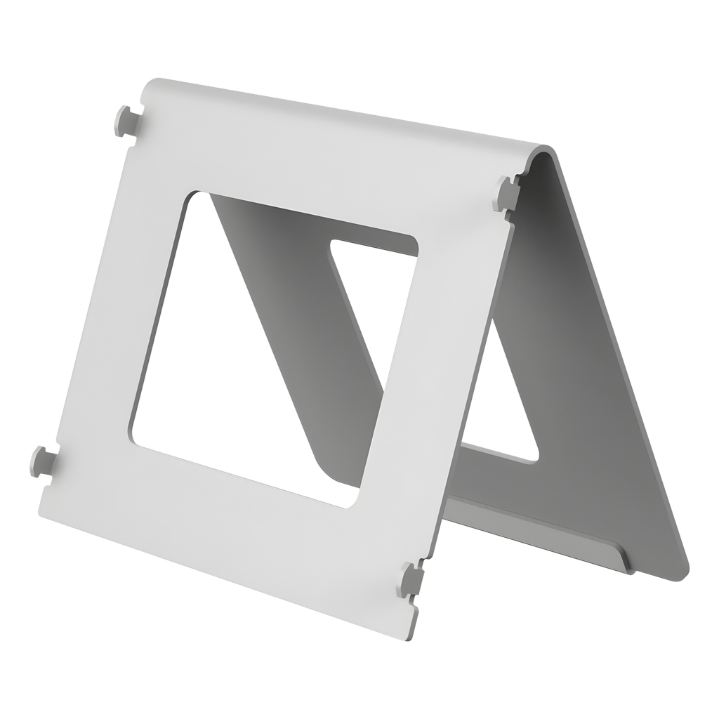 Soporte de Escritorio Compatible con DS-KH6350-WTE1 / Material SECC con Gel de Sílice / Diseño Compacto y Robusto