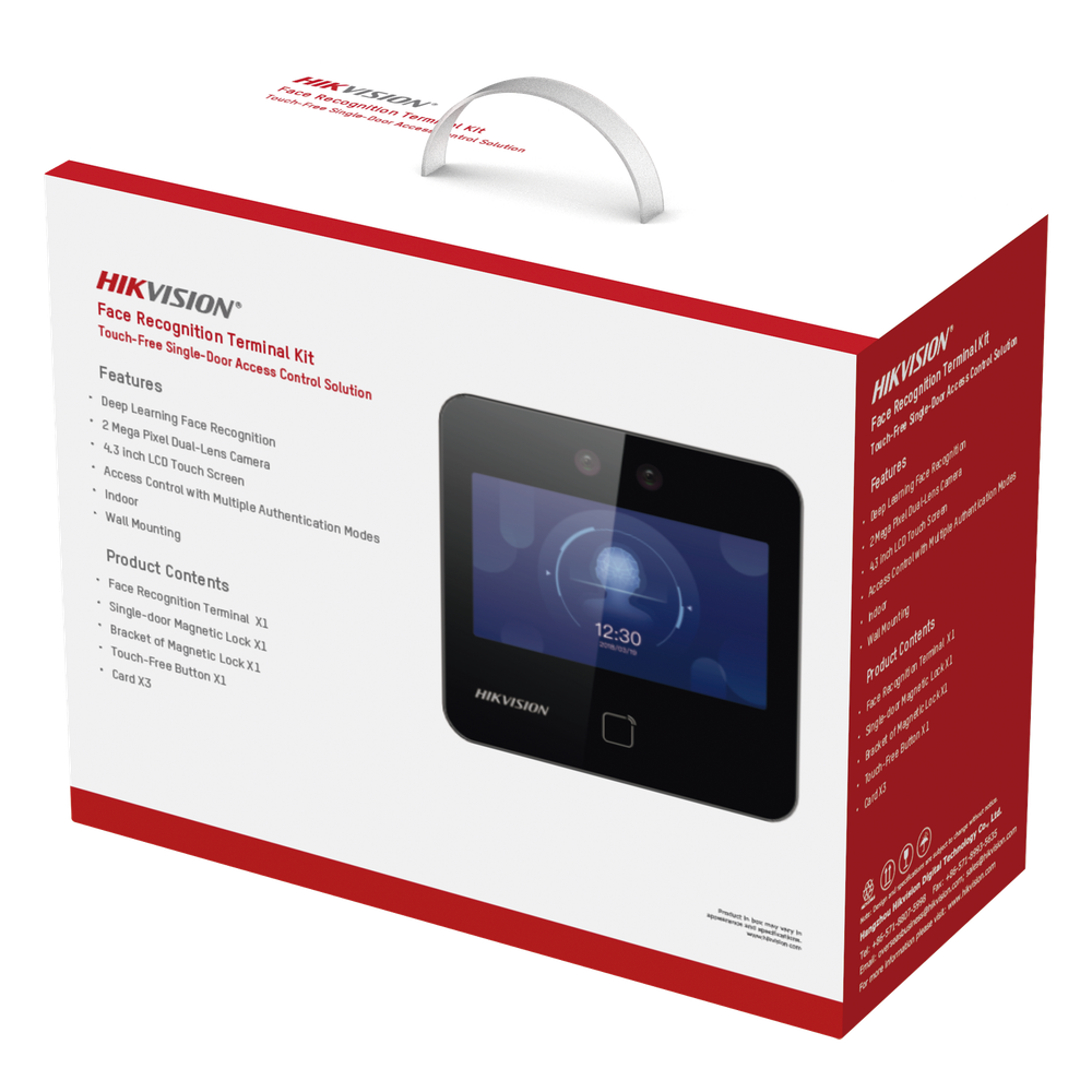 Kit de Control de Acceso TODO INCLUIDO con Lector de Rostros