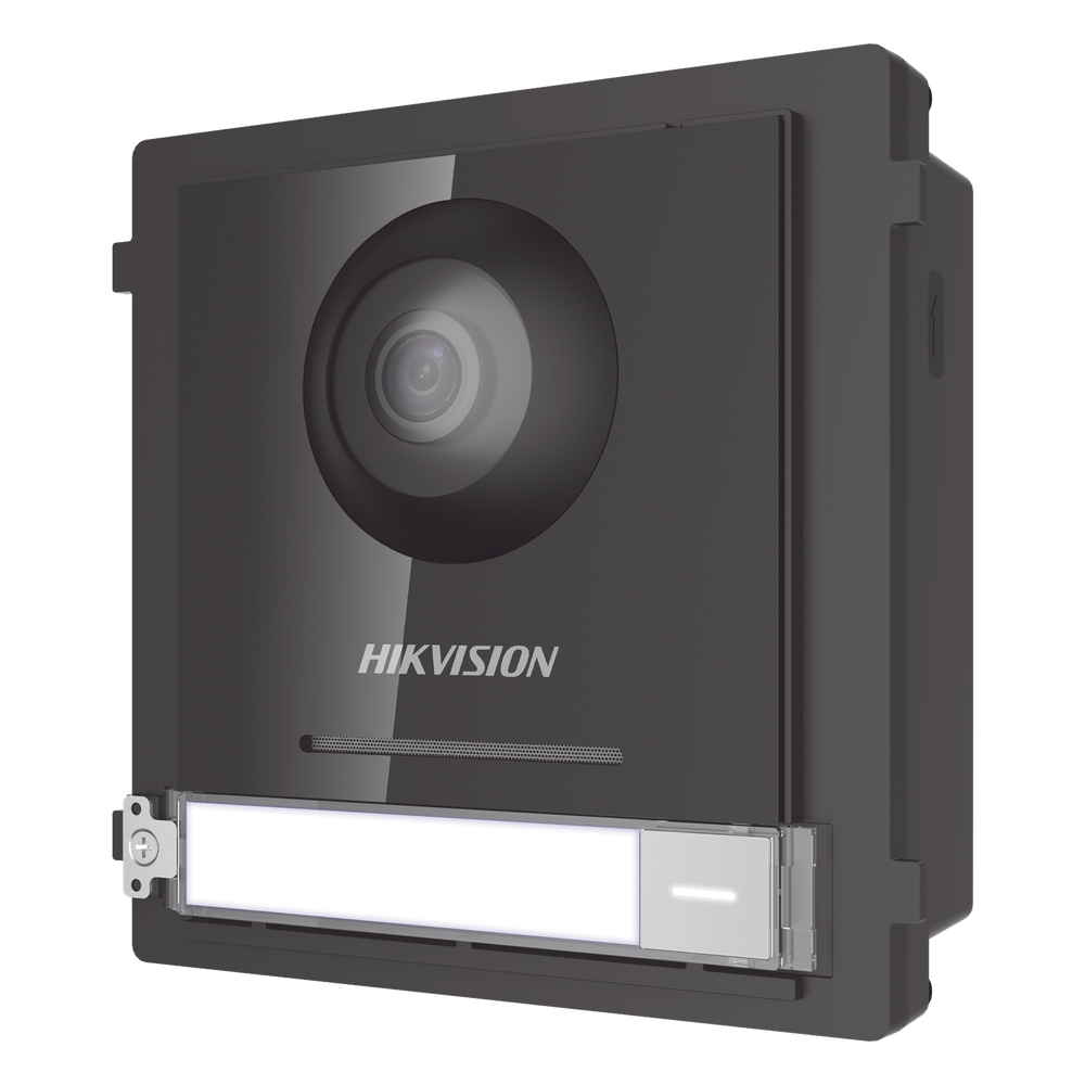 [DS-KD8003-IME1(B)] Frente de calle IP 2 Megapixel para Videoportero Modular / PoE / Angulo 146° / Ultra Baja Iluminación / Exterior IP65 / WDR 120 dB