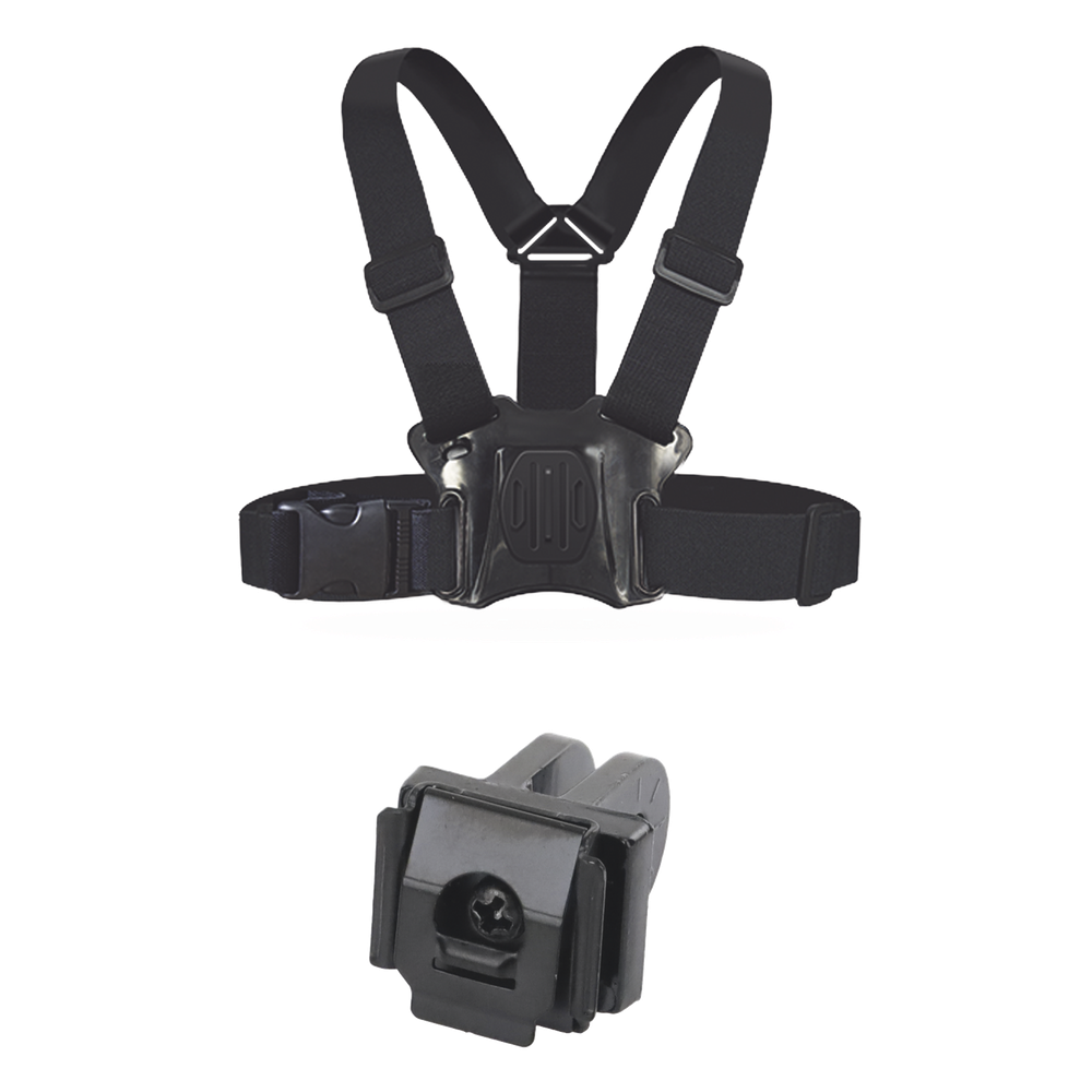 [DS-MH1711-HM/K] Kit de Arnes de Pecho y Adaptador para Body Cam HIKVISION / Compatible con DS-MH2311 y DS-MCW406