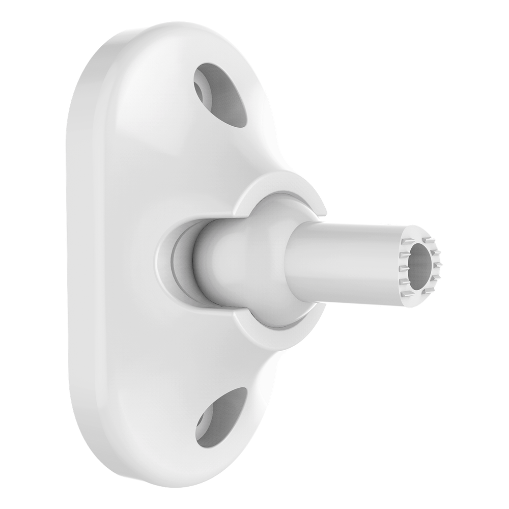 montaje para Sensores PIR HIKVISION / montaje en Pared o Techo / Ajuste Rotativo / Compatible con el PIR Cableado o inalámbrico (AXPRO) / Facil de Instalar (En Segundos)
