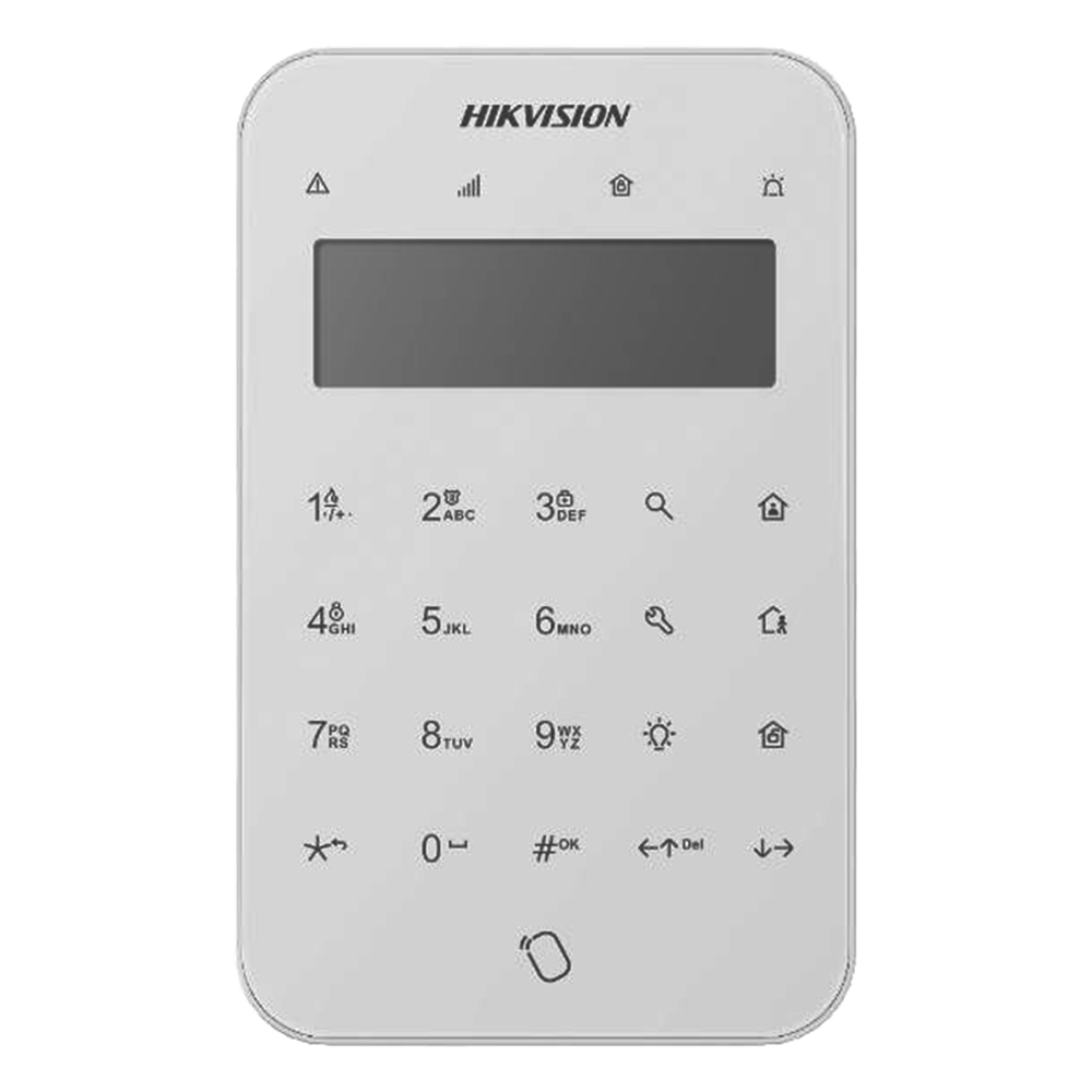 Teclado inalámbrico con Pantalla LCD para Armado y Desarmado