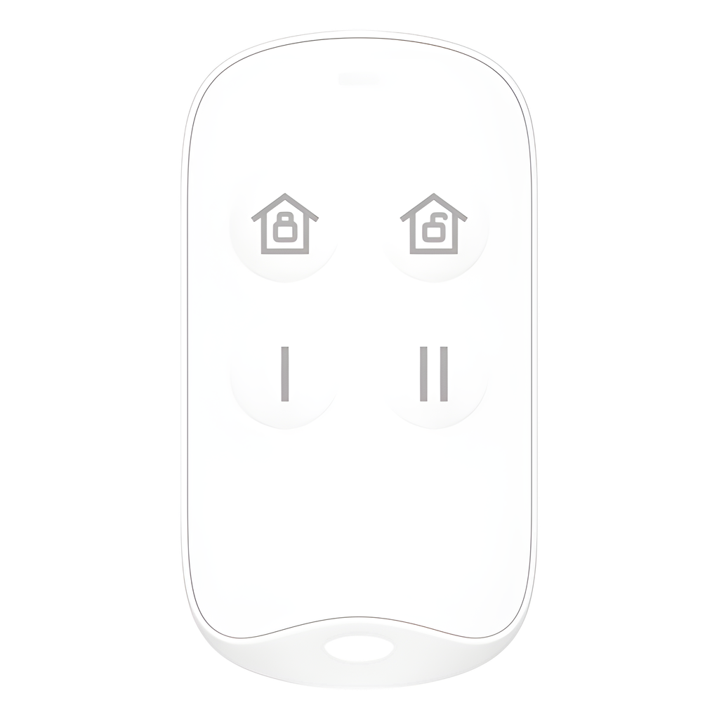 [DS-PKF201-WB] (AX HOME) Control Remoto Inalámbrico / Botones Programables / Batería CR2032 2 Años / Radiofrecuencia 433 MHz / Compatible Panel DS-PA201P-16WB