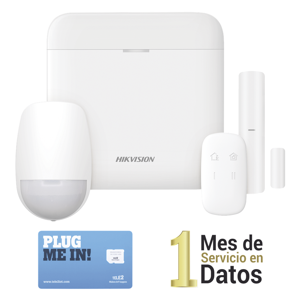 Kit de alarma AX PRO, 4G, Wi-Fi