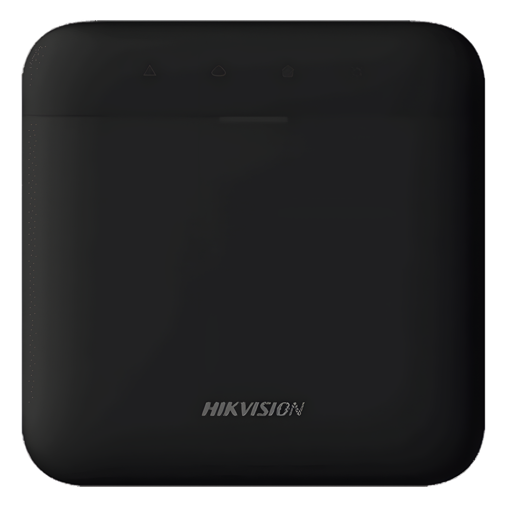 [DS-PWA96-M-WB/BLACK] (AX PRO) Panel de Alarma Inalámbrico de Hikvision / Color Negro / Soporta 96 Zonas / GSM 3G / 4G, Wi-Fi y Ethernet / Incluye Batería de respaldo / Compatible con los Accesorios AX PRO