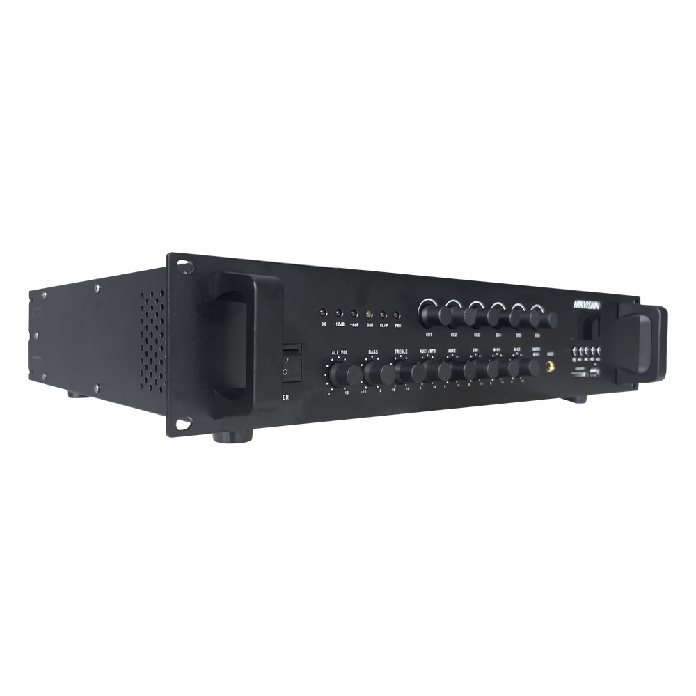 Amplificador de audio 120 W, 70 / 100V, Bluetooth