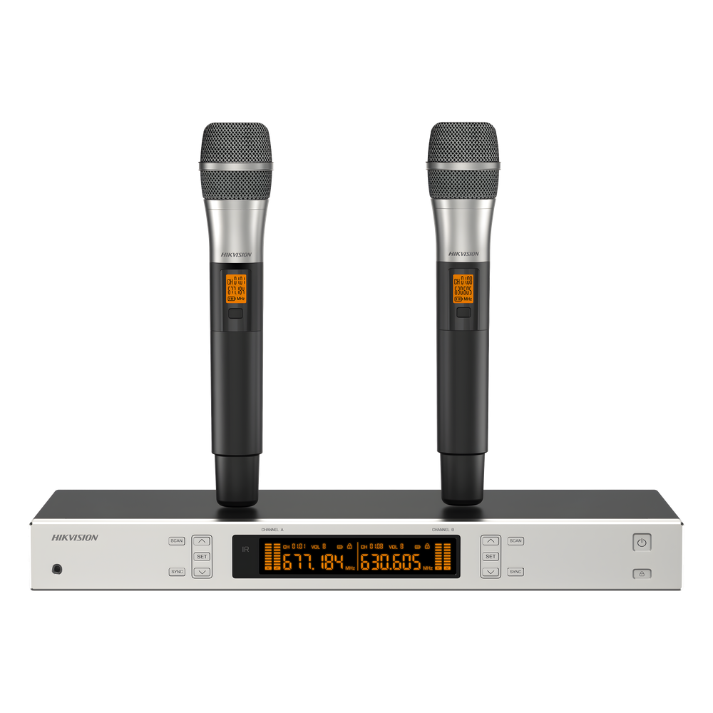 Kit de Micrófonos Inalámbricos UHF 2 canales