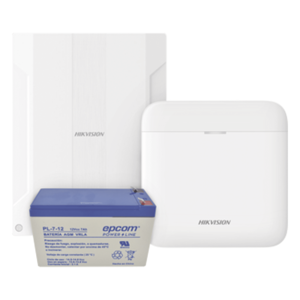 Kit de alarma inalámbrico AX PRO, 16 zonas, 4G, Wi-Fi
