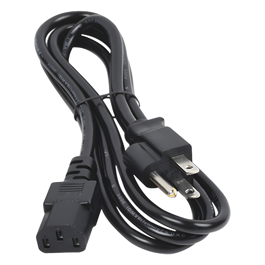 [HIK-ACCORD] Cable de Alimentación Eléctrica 110 - 240 VCA / 1.5 Metros (4.92 Pies) de Distancia