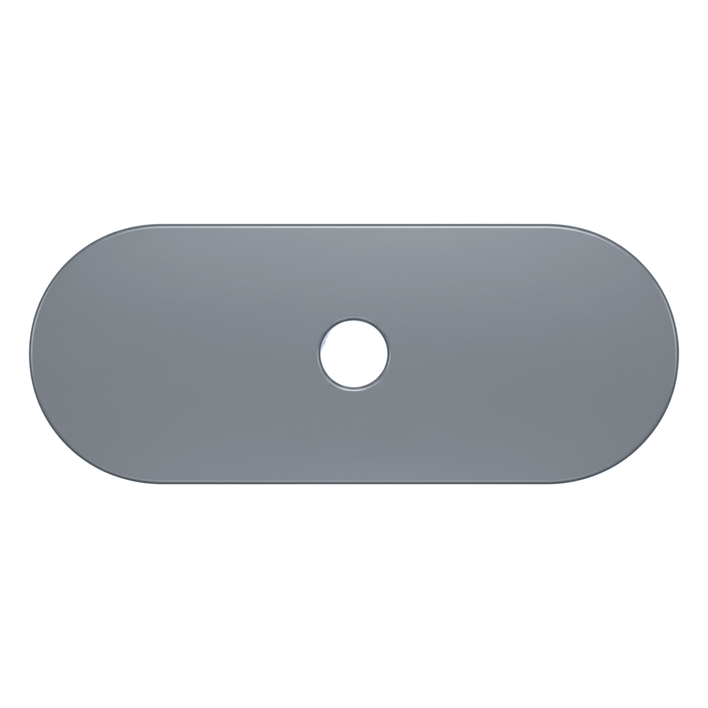 [K3G411-HEADPLUG] Tapa de Refacción para Cubierta de Torniquetes Hikvision DS-K3G411 / Cubre orificios para montaje de Terminal Facial en caso de NO uso
