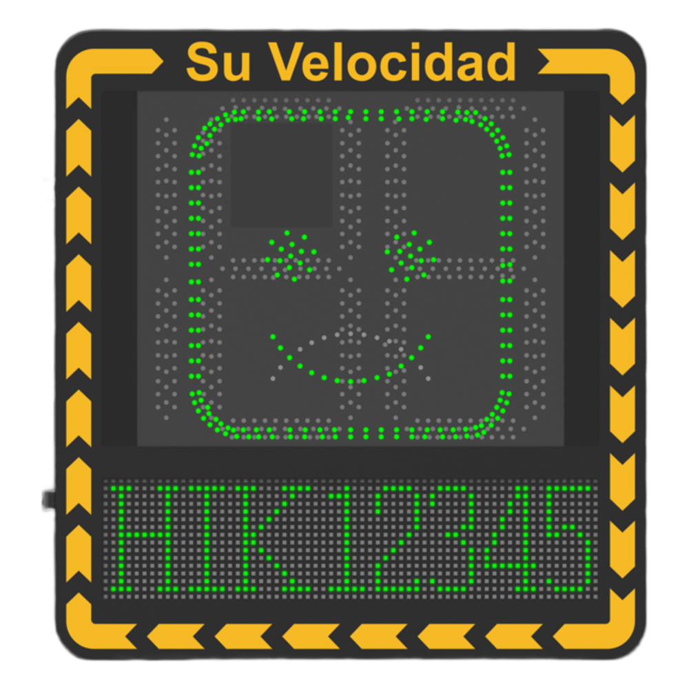 Display LED para Control de Velocidad exterior