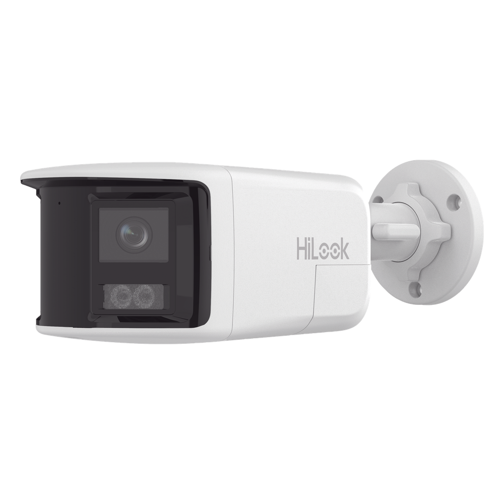 [Dual Light] Bala IP 6 Megapixel / Imagen Panorámica 180° / PoE / Micrófono y Bocina Integrado / Exterior IP67 / Audio Bidireccional / Alarma Visual y Auditiva Integrada / Smart Supplement Light / Micro SD 512 GB