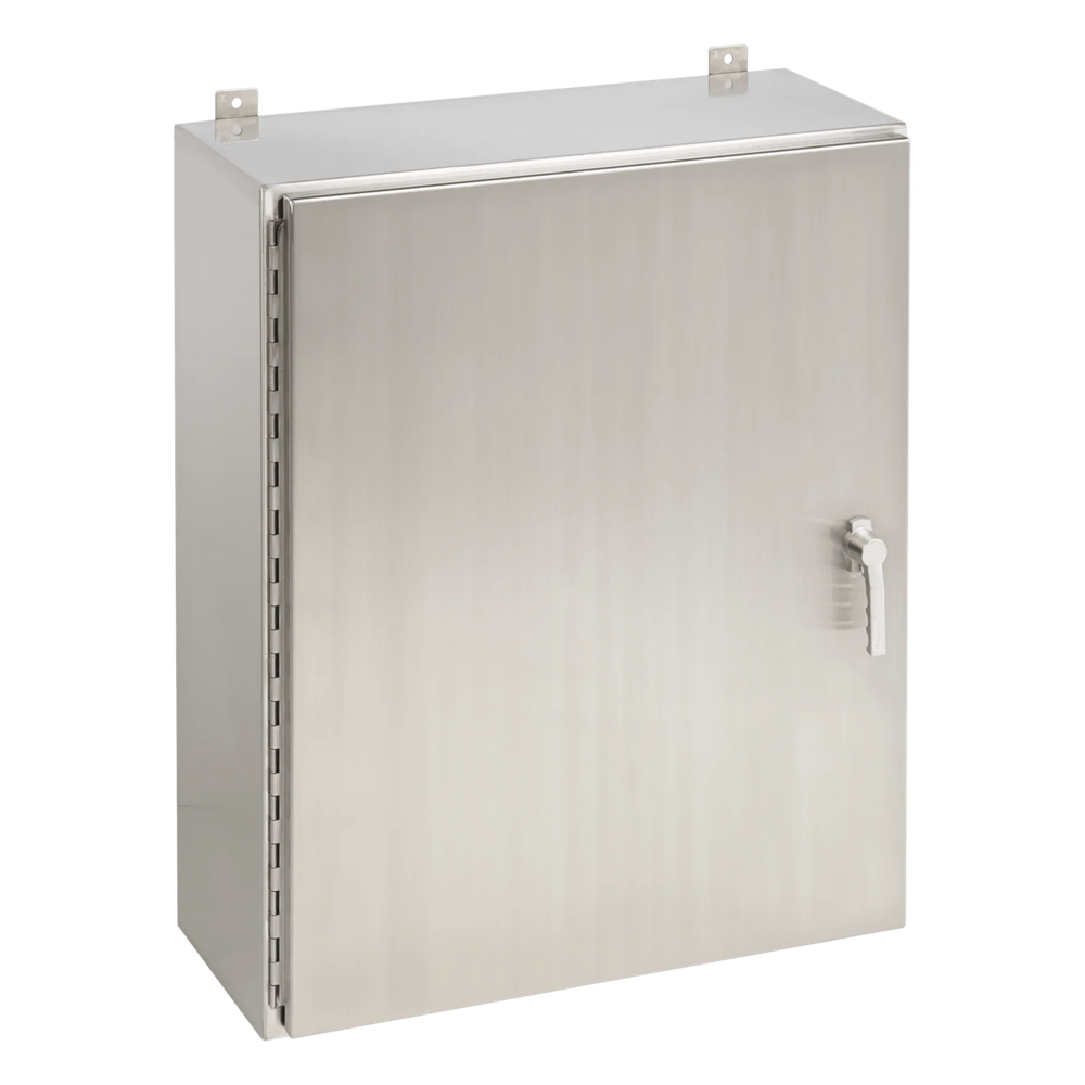 Gabinete de pared 914 x 914 x 305 mm, acero inoxidable