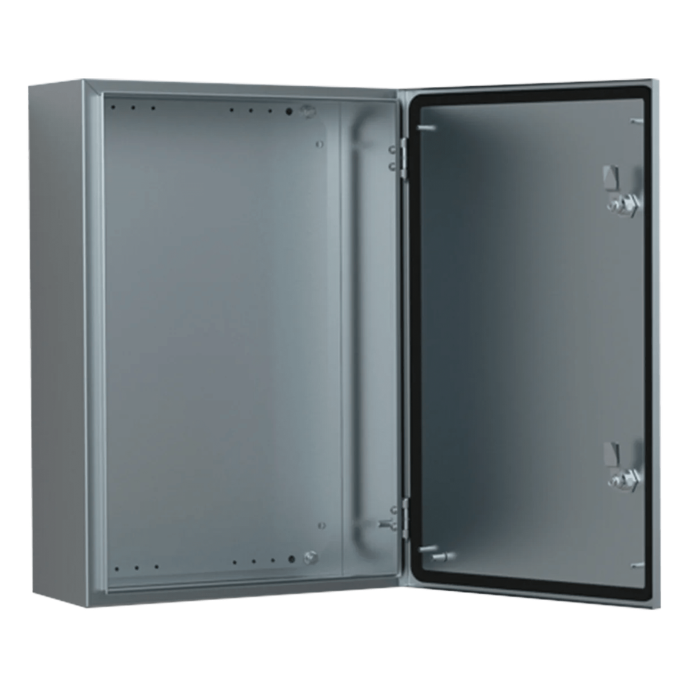 Gabinete 500x500x210 mm, IP66, acero inoxidable