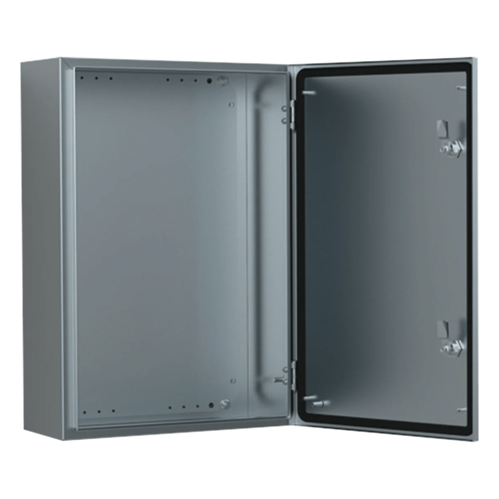 Gabinete de Acero Inoxidable 304L ASR IP66 1200x800x300 mm / 2 Cerraduras / montaje Placa 2 mm