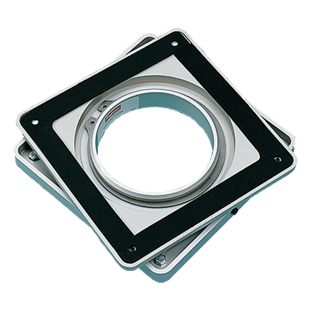 [ASWV44] Base Giratoria (Swivel) de Aluminio para Pedestal HMI 4 x 4 Pulgadas, 4"
