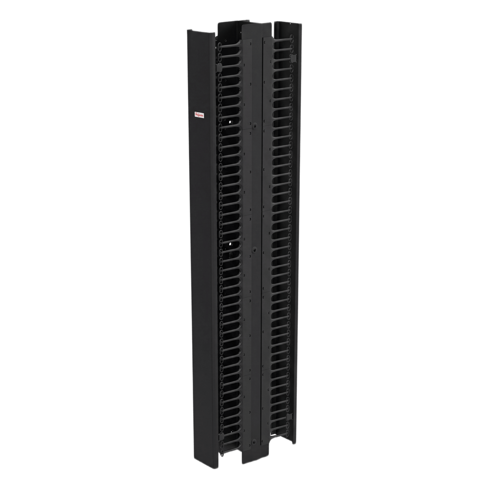 Gestor Vertical de Cableado CableTek-EC 6", 45U, negro
