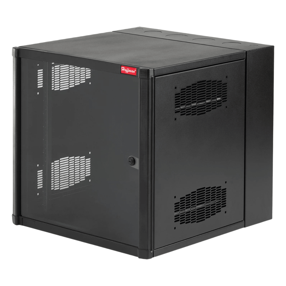 Gabinete de pared 12 UR, negro