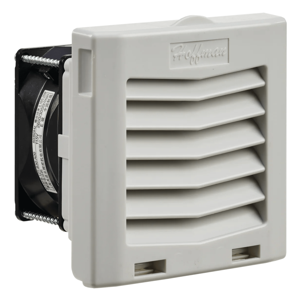 Ventilador con Filtro de montaje Lateral HF04 gris
