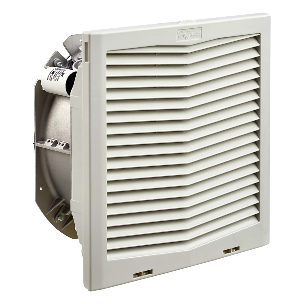 Ventilador con Filtro de montaje Lateral HF13 gris