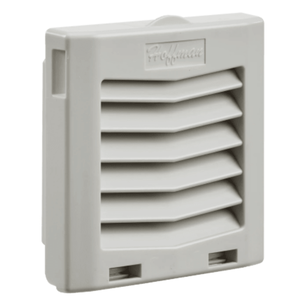 Rejilla de Escape para Ventilador con Filtro HG 4", gris