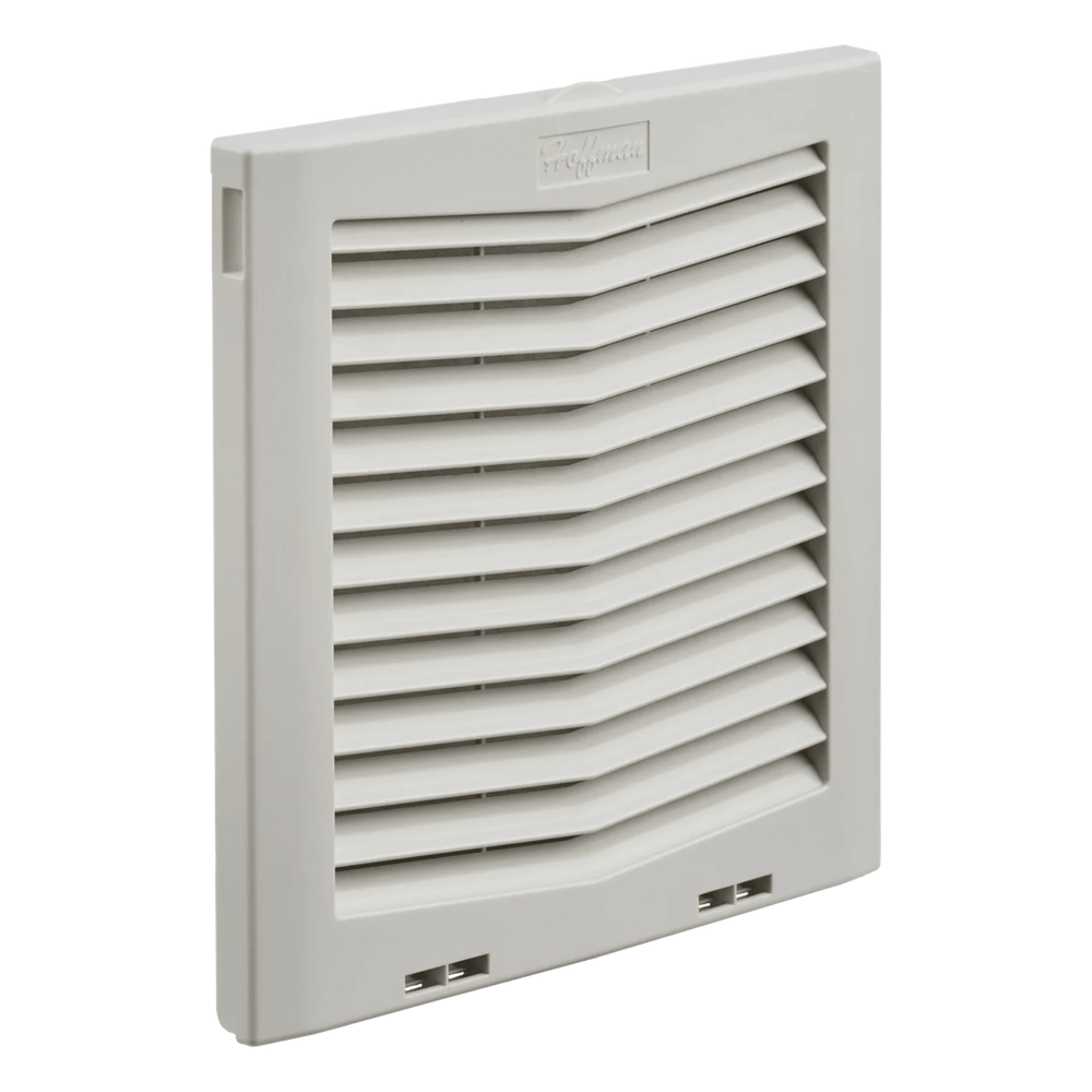 Rejilla de Escape para Ventilador con Filtro HG 10", gris