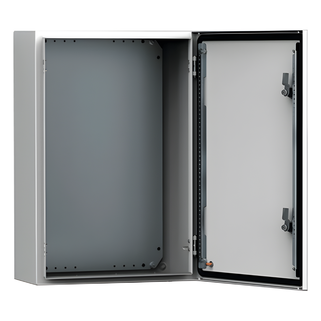 Gabinete para exterior 250 x 200 x 155 mm, IP66, gris