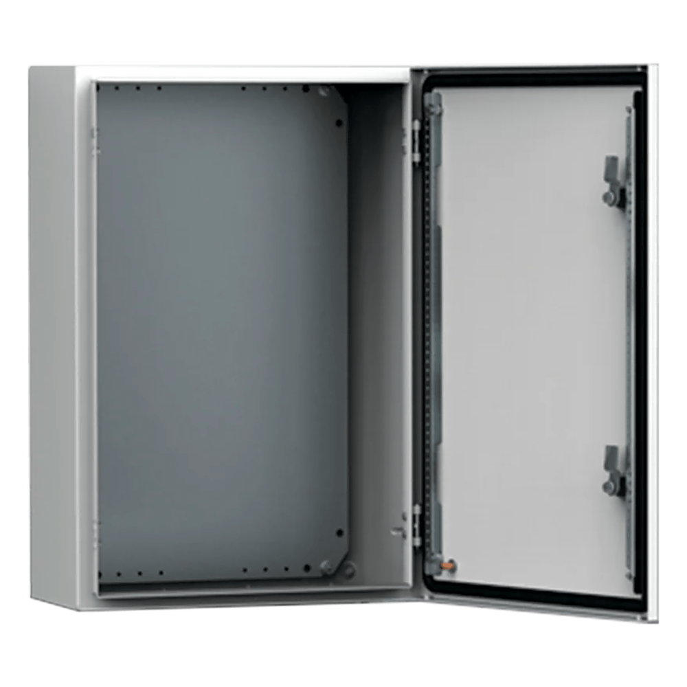 Gabinete para exterior 1000 x 800 x 300 mm, IP66, gris