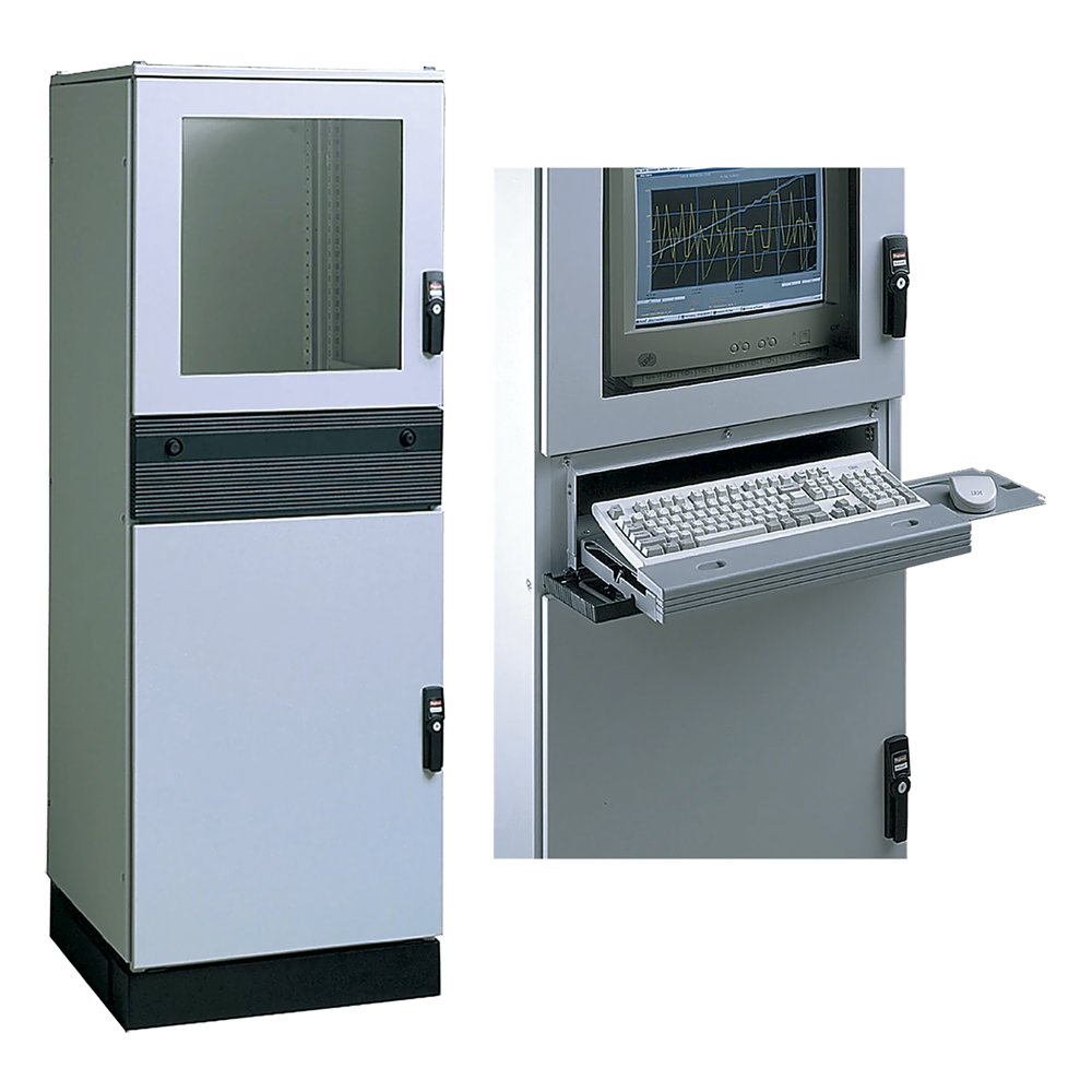 Gabinete 1800 x 600 x 600 mm, IP55, gris