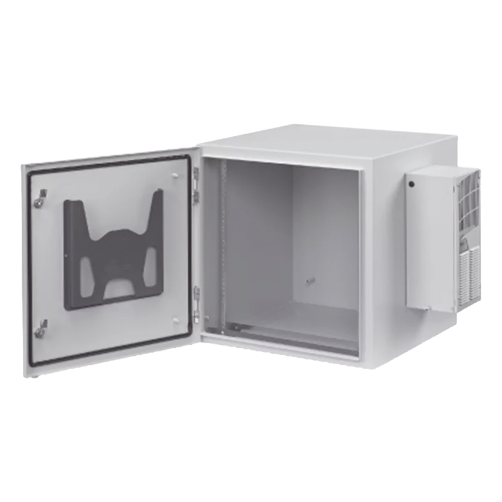 Gabinete 19 UR, 922 x 600 x 614 mm, IP66, gris