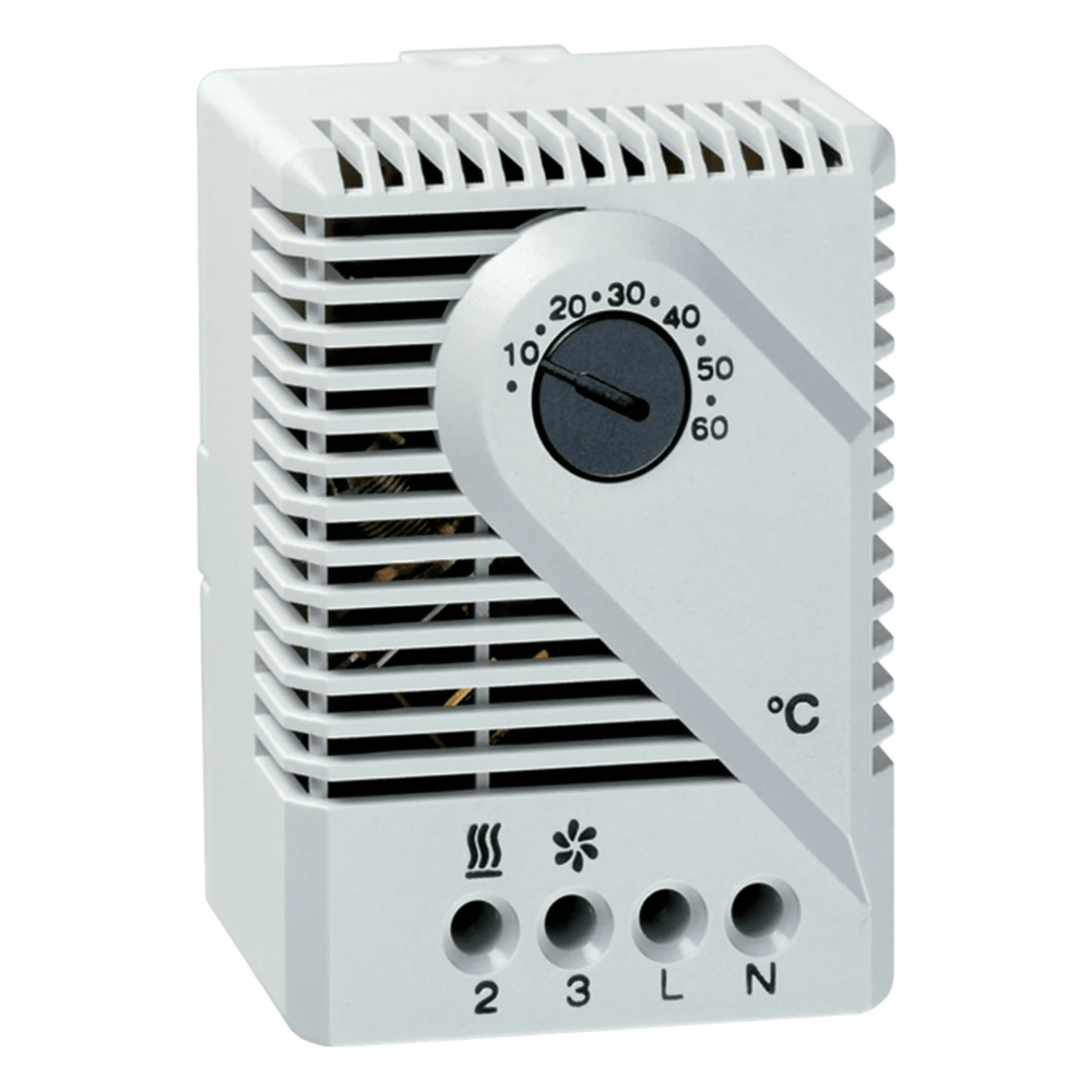 Termostato Mecánico para Gabinetes gris