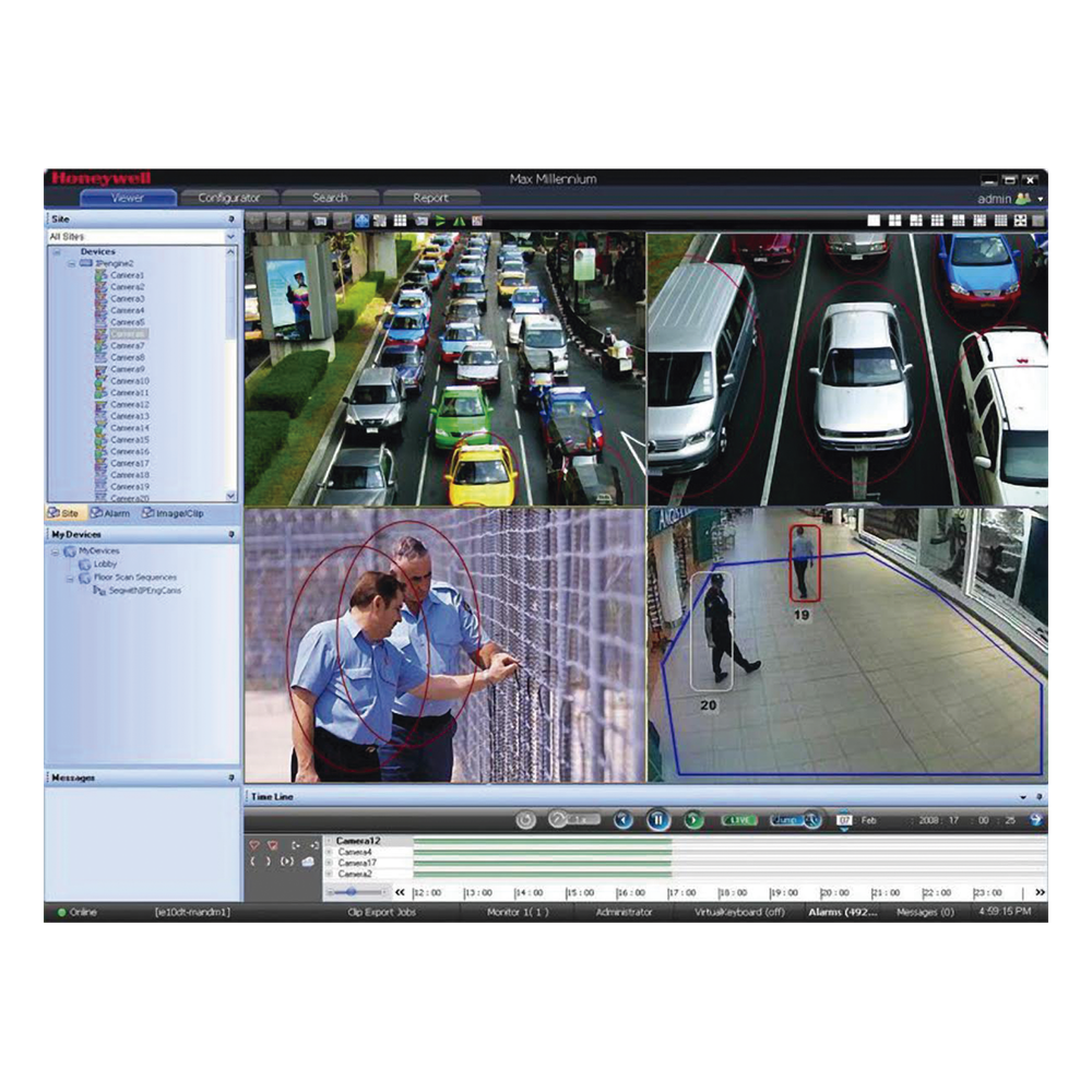 Licencia de cliente de visualización MAXPRO View para el sistema