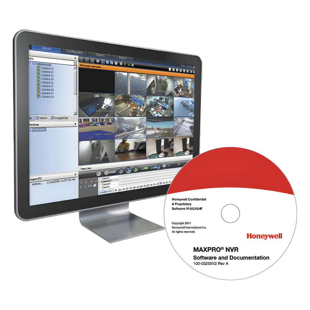 [MPNVRSW32] Software de grabación de video en red (NVR), licencia base para 32 canales IP, compatible con ONVIF y PSIA
