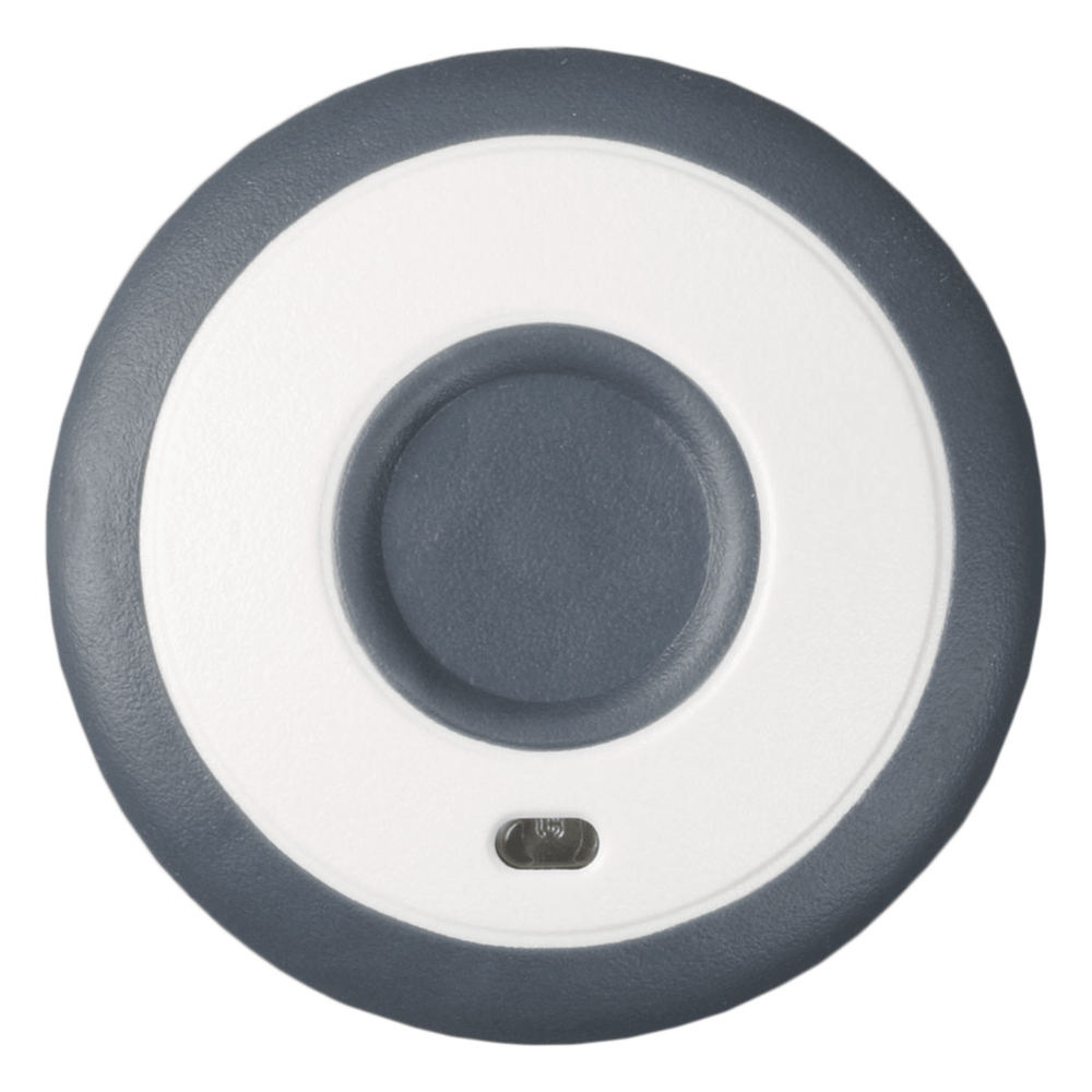 [5802-WXT] Botón de pánico inalámbrico portátil de un botón, resistente al agua, para pendiente, pulsera o clip, compatible con sistema Honeywell Home serie 5800