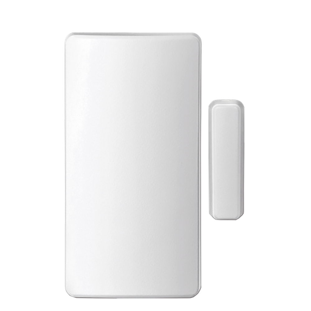 Sensor inalámbrico de puerta o ventana de dos zonas con tamper de cubierta y de pared, serie PROSiX