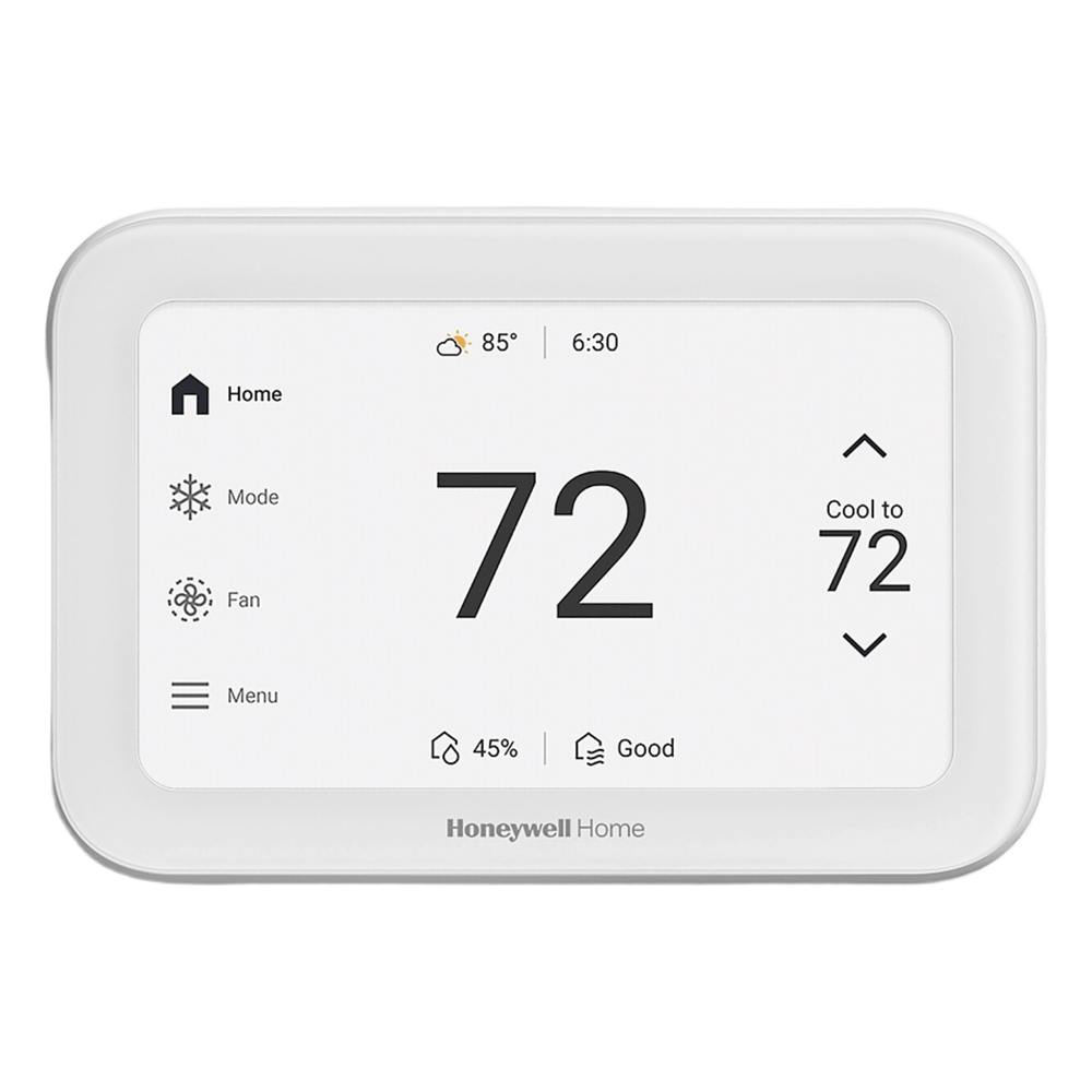 Termostato inteligente con pantalla táctil de 5 pulgadas 5", blanco